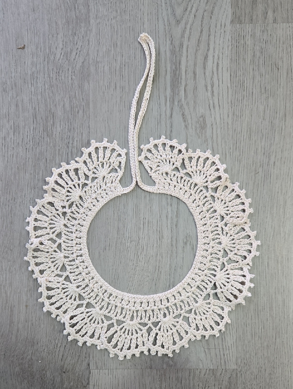 HANDMADE Kids Lace Collar 100% Cotton